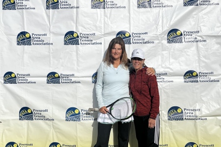 Women's Open Doubles Champions - Andrea Meyer & Francine Hackerott